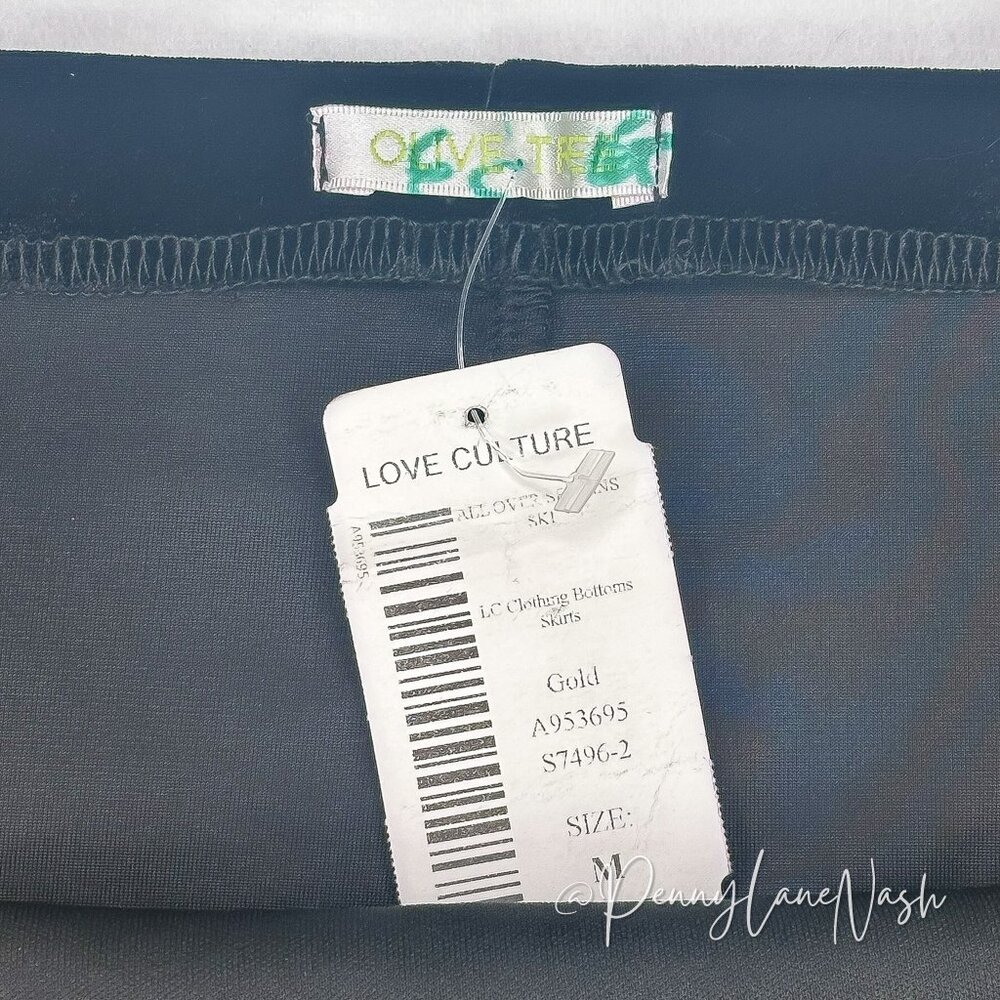 NWT Love Culture Sequin Front Mini Skirt Size Medium - Picture 7 of 7